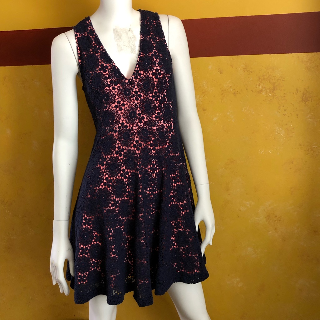 French Connection Crochet Dress